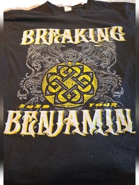Breaking Benjamin 2025 Concert Tee Size Small/Med